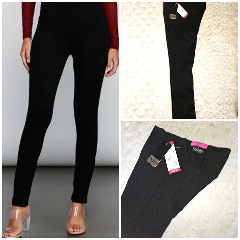 Slim Factor ( Dillards ) by Investments Pants - size S - NEW with Tags